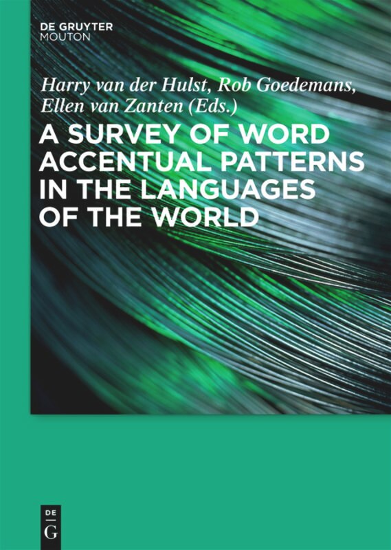 Couverture_A Survey of Word Accentual Patterns in the Languages of the World