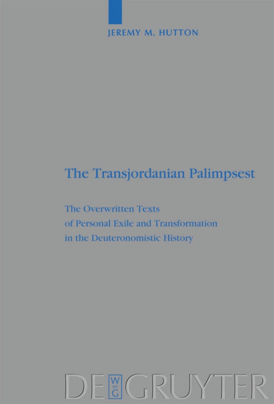 Front cover_The Transjordanian Palimpsest
