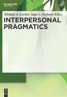Front cover_Interpersonal Pragmatics