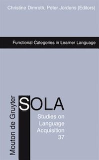 Couverture_Functional Categories in Learner Language