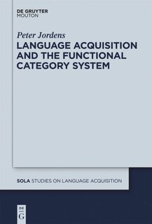Front cover_Language Acquisition and the Functional Category System