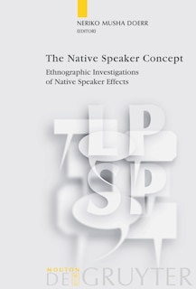 Front cover_The Native Speaker Concept