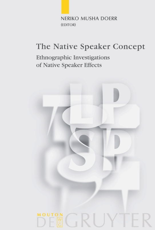 Front cover_The Native Speaker Concept
