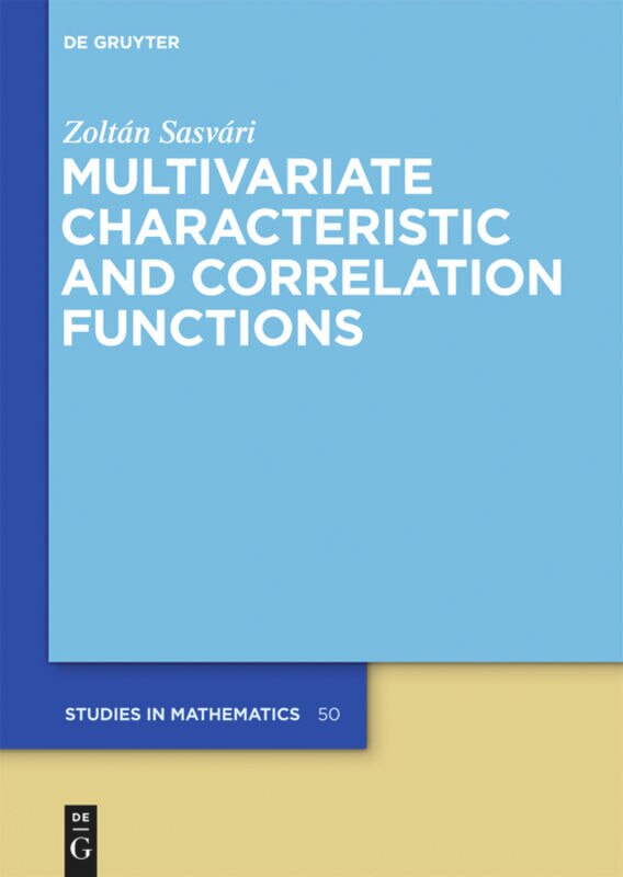Front cover_Multivariate Characteristic and Correlation Functions