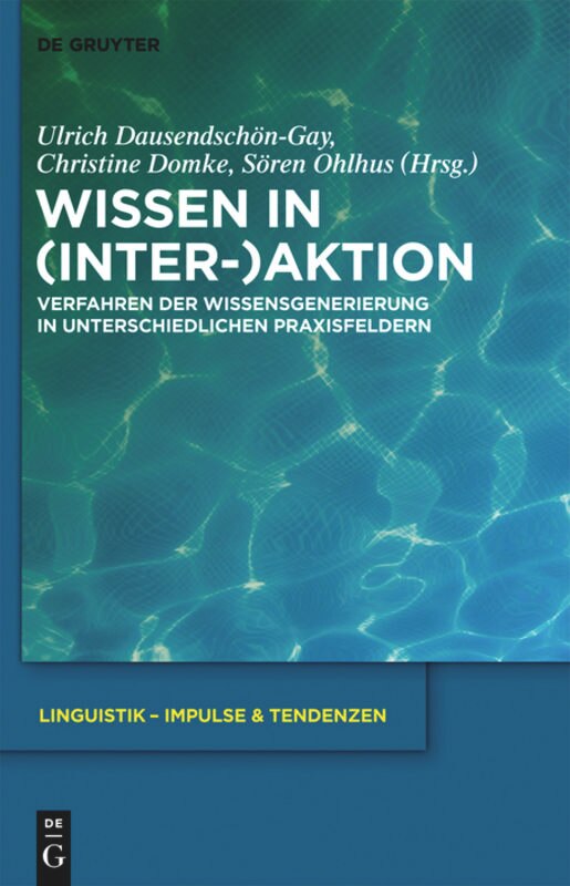 Front cover_Wissen in (Inter-)Aktion