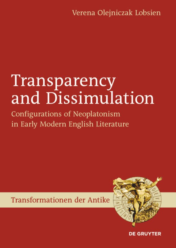 Front cover_Transparency and Dissimulation