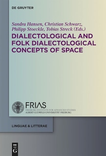 Couverture_Dialectological and Folk Dialectological Concepts of Space