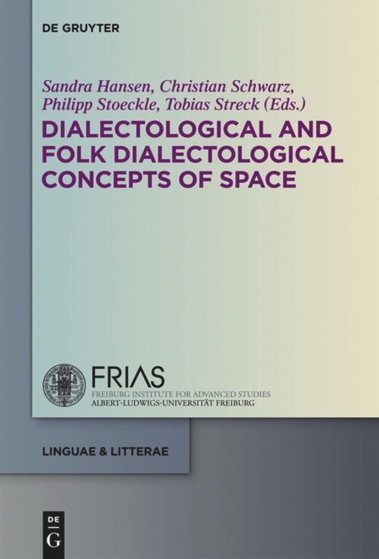 Couverture_Dialectological and Folk Dialectological Concepts of Space