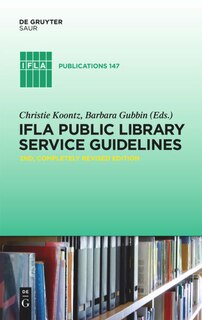 Couverture_IFLA Public Library Service Guidelines