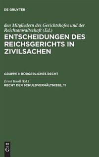 Couverture_Recht der Schuldverh&auml;ltnisse, 11