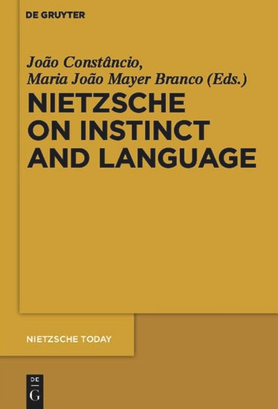 Front cover_Nietzsche on Instinct and Language