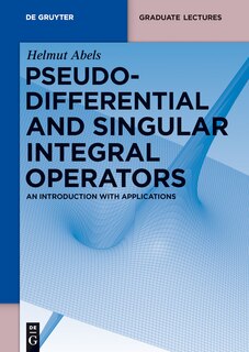 Front cover_Pseudodifferential and Singular Integral Operators