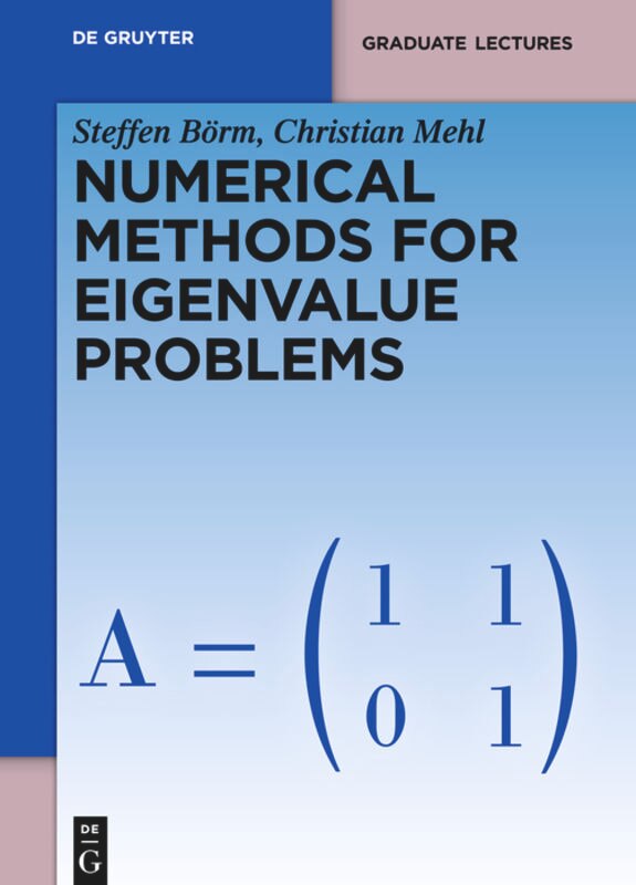 Front cover_Numerical Methods for Eigenvalue Problems