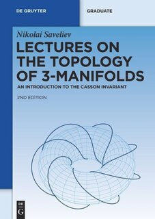 Couverture_Lectures on the Topology of 3-Manifolds