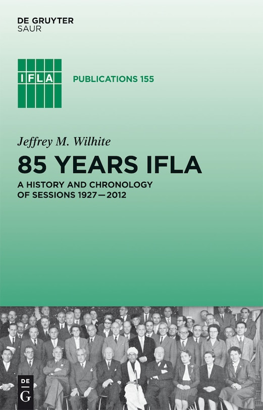 Front cover_85 Years IFLA