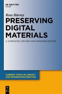 Front cover_Preserving Digital Materials