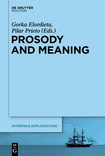 Front cover_Prosody and Meaning