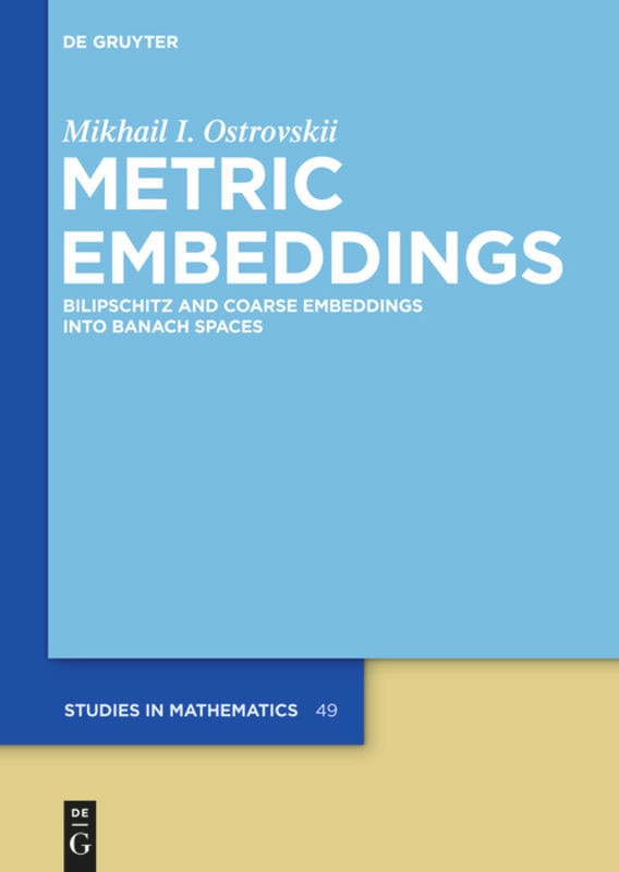 Couverture_Metric Embeddings