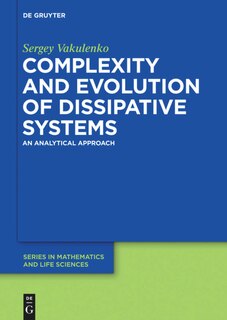 Front cover_Complexity and Evolution of Dissipative Systems