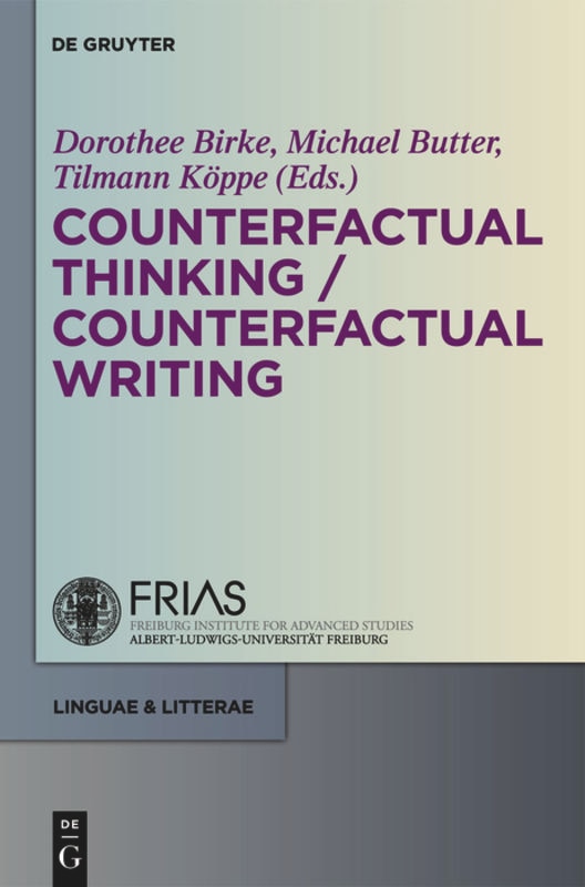 Front cover_Counterfactual Thinking - Counterfactual Writing
