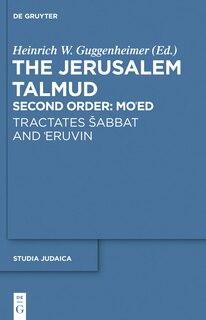 Couverture_Tractates Šabbat and ‘Eruvin