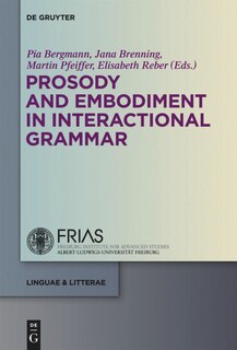 Front cover_Prosody and Embodiment in Interactional Grammar