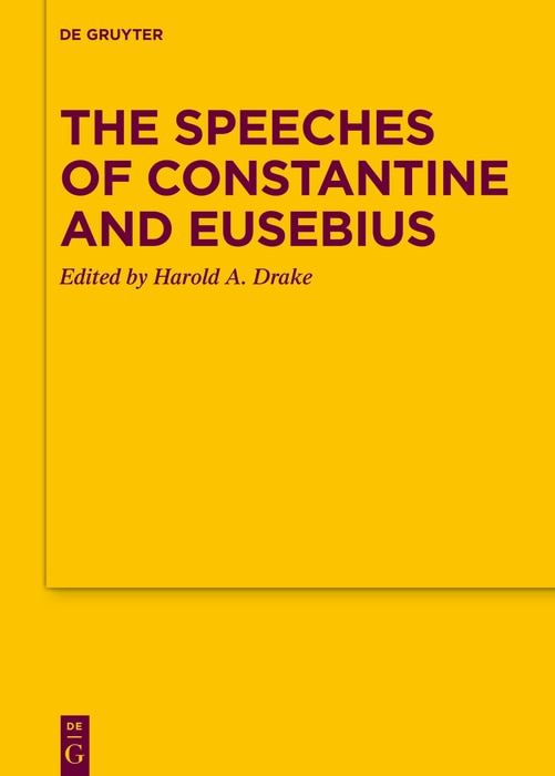 Couverture_The Speeches of Constantine and Eusebius
