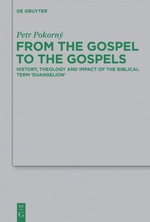 Front cover_From the Gospel to the Gospels