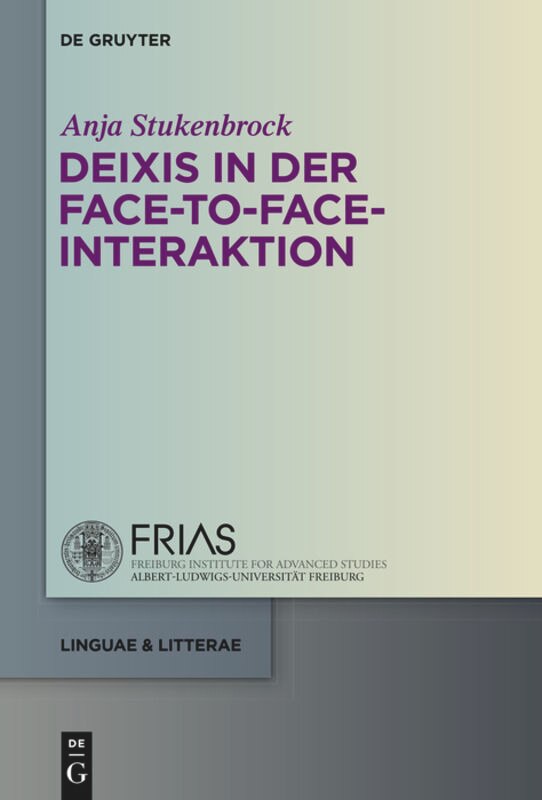 Front cover_Deixis in der face-to-face-Interaktion