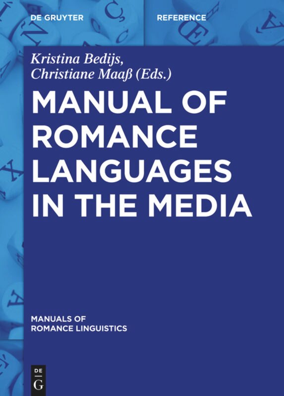 Couverture_Manual of Romance Languages in the Media