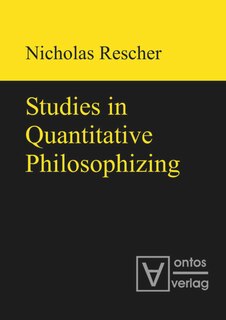 Front cover_Studies in Quantitative Philosophizing