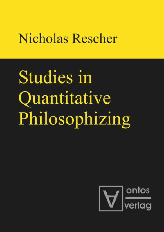 Front cover_Studies in Quantitative Philosophizing