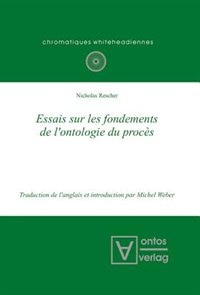 Front cover_Essais sur les fondements de l'ontologie du procès