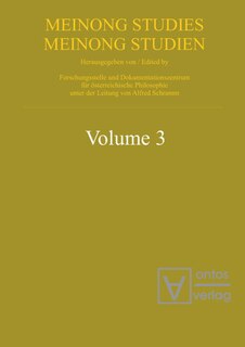 Front cover_Meinongian Issues in Contemporary Italian Philosophy