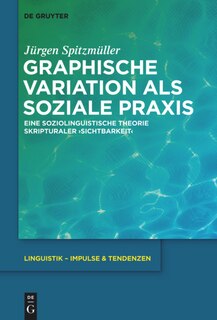 Front cover_Graphische Variation als soziale Praxis