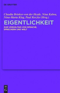 Front cover_Eigentlichkeit