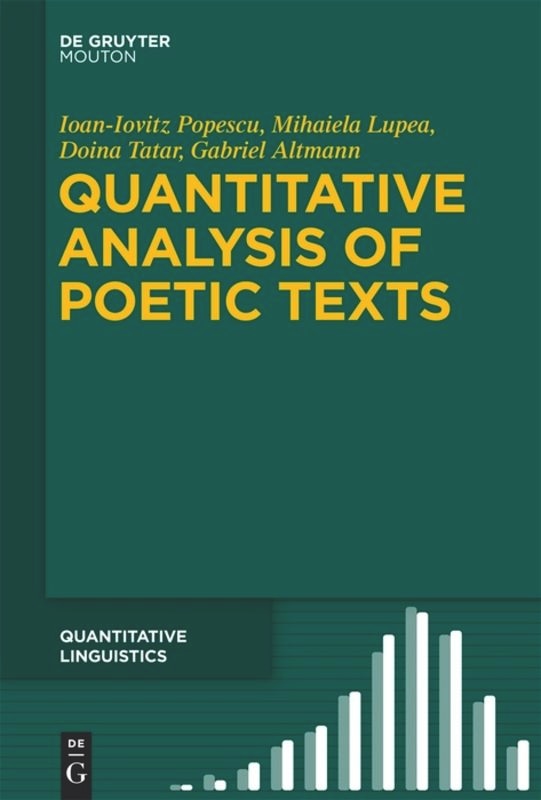 Front cover_Quantitative Analysis of Poetic Texts