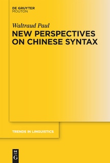 Front cover_New Perspectives on Chinese Syntax