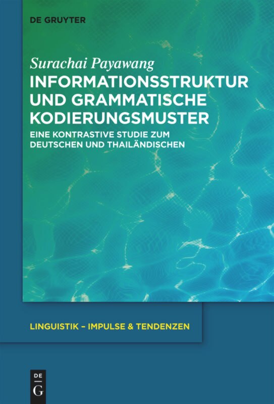 Front cover_Informationsstruktur und grammatische Kodierungsmuster