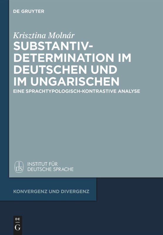 Couverture_Substantivdetermination im Deutschen und im Ungarischen