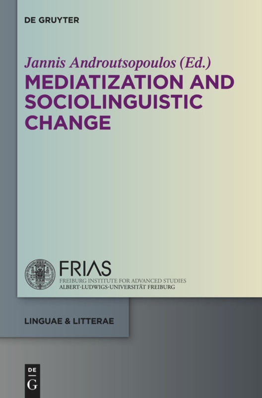 Front cover_Mediatization and Sociolinguistic Change
