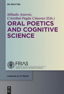 Couverture_Oral Poetics and Cognitive Science