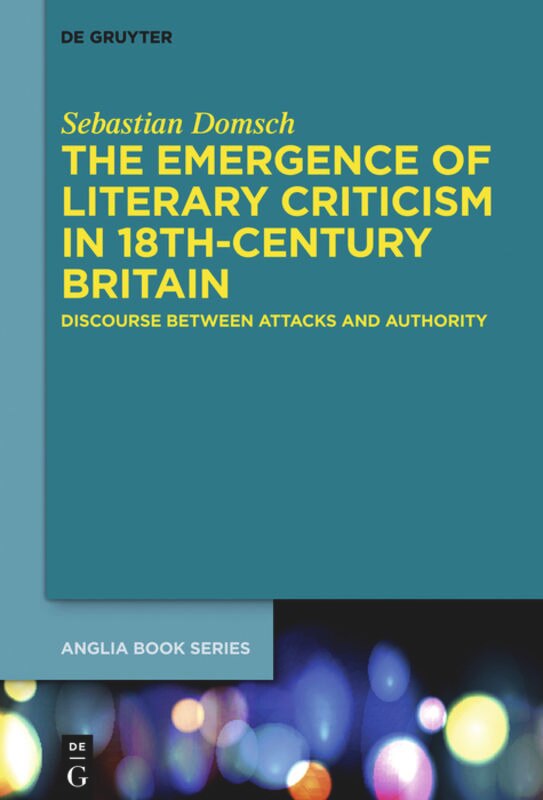 Couverture_The Emergence of Literary Criticism in 18th-Century Britain