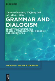 Couverture_Grammar and Dialogism