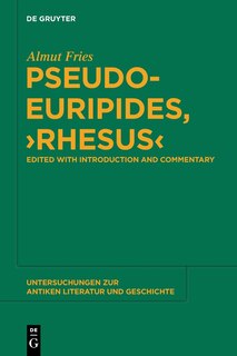 Couverture_Pseudo-Euripides, Rhesus