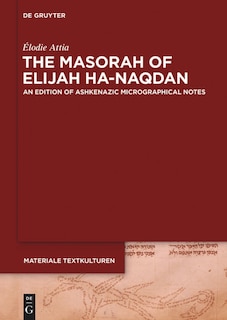 Front cover_The Masorah of Elijah ha-Naqdan
