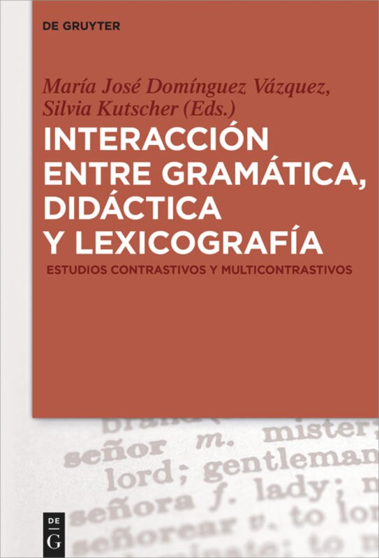Couverture_Interacción entre gramática, didáctica y lexicografía