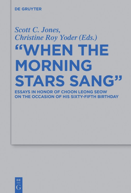 Front cover_When the Morning Stars Sang