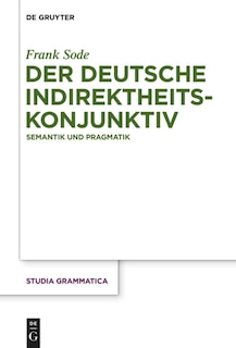 Front cover_Der deutsche Indirektheitskonjunktiv