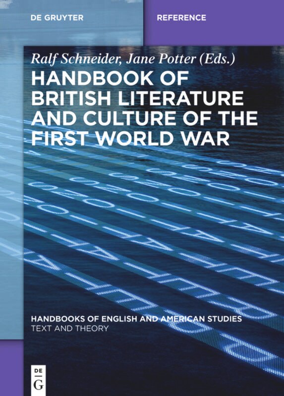 Couverture_Handbook of British Literature and Culture of the First World War